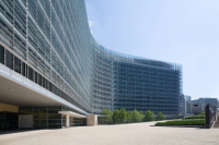 European Commission Building in Brussels, Belgium