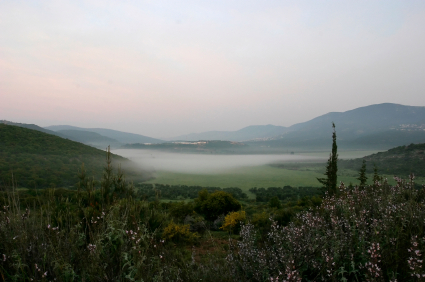Galilee in the north of Israel