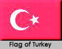 Flag of Turkey with the crescent and star