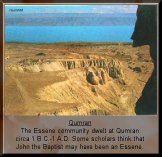 Qumran by the Dead Sea