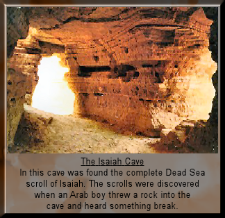 The Isaiah scroll cave
